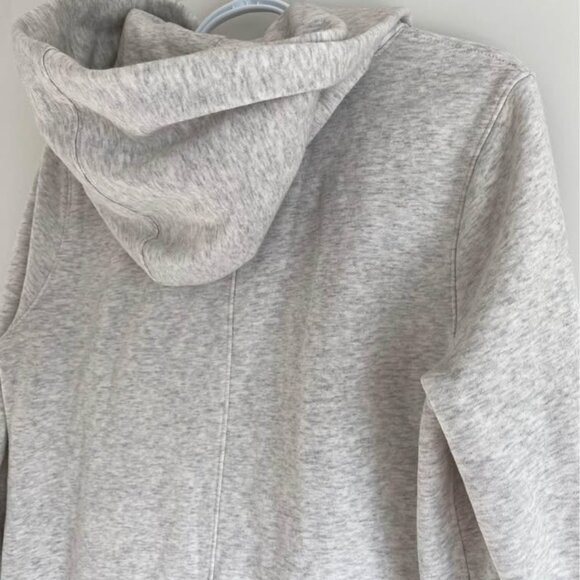Women's Ann Taylor Loft Gray Lounge Sweater Size Small w/ Hood - Picture 3 of 3